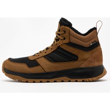 Quechua Erkek Outdoor Kar Botu - Su Geçirmez - Deri/hibrid - Kahverengi - NH500 Mid