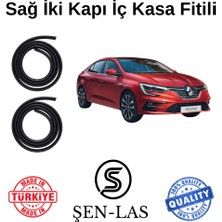 Renault Megane 4 Sedan Şen-Las Sağ Ön ve Arka Fitili ŞL3209
