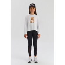 Bg Store Kız Çocuk Siyah Tayt