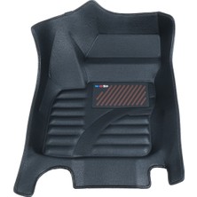 5d Dikişsiz (Press) Deri Havuzlu Paspas Siyah Ford Focus 3-3.5 2012-2018 ile Uyumlu