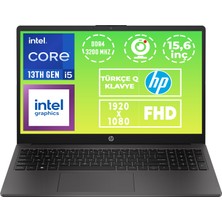 Hp 250 G10 I5-1334U 32GB 512GB SSD 15.6" Fhd Windows 11 Pro Taşınabilir Bilgisayar Taşınabilir Bilgisayar 9G1E4ET 014