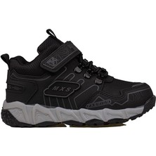 Trend Adımlar Siyah Mx Unisex Çocuk Spor Bot