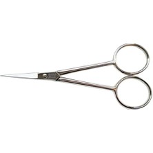 009-400 Ayrık Saplı Nakış Makası No: 4 Inç / 10,16 cm - Nikel Kaplama