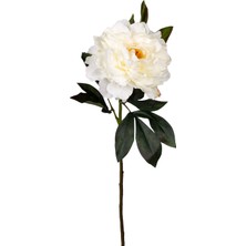 Herdekora Yapay Şakayık Beyaz 65 Cm.