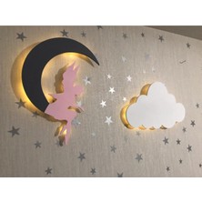 Sevimli Çocuk Odası Dekoratif Gece Lambası, Sıcak ve Rahat Aydınlatma