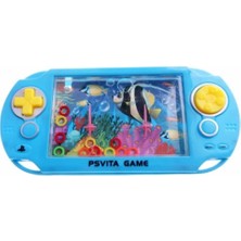 Mavi Renkli Sulu Halka Geçirme Oyunu, Eğlenceli ve Nostaljik Tetris Oyunu