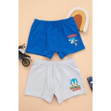 Sonıc Lisanslı 2 Li Boxer - Çok Renkli