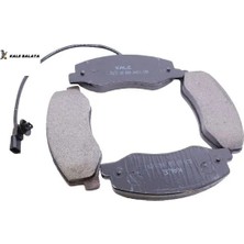 Arka Fren Balatasi 1 Fiş Master III-MOVANO-NV400-JEST (Ikaz Kablosuz) Çift Teker