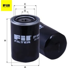 Yağ Filtresi Boxer Ii-Ducato 2.3/2.8jtd Fil Filter  1606267480/ 1109.Y5/ 160956378   ZP549B