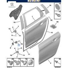 Kapi Gergisi Peugeot 9677467280