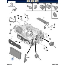 Polen Filtresi 407-C5-C6 2.0/2.2/2.7 HDI/6447.RG/P