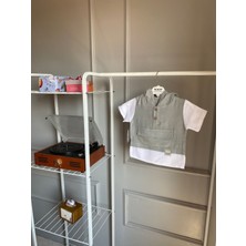 Kapüşonlu Erkek Çocuk Şortlu Takım