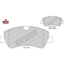 Arka Fren Balatasi Tourneo-Transit-2.2 Tdci