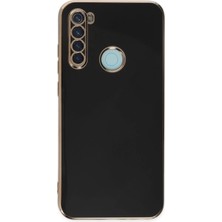 Xiaomi Redmi Note 8 Kılıf Volet Silikon - Siyah