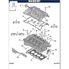 Külbütör Kapaği 308 Peugeot 9818425480
