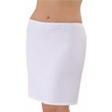 Kadın Kısa Dizüstü Etek Altı Jüpon Elbise Astarı 2900