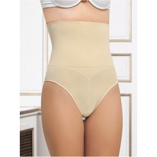Kadın Ten Yüksek Bel Slip Korse