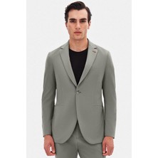 Twn Slim Fit Vizon Düz Takim Elbise 4EC05E301545M