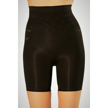 Korse Yüksek Bel Paçalı Korse Siyah