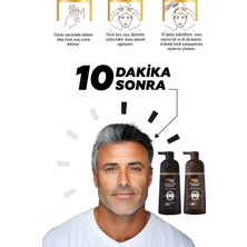 Softto Plus Black ve Brown Hair Anında Etkili Siyah ve Kahve Şampuan Boya 2'li Paket 350ML+350ML