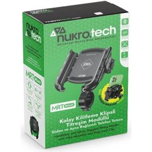 Nukrotech Mrt Road Titreşim Modüllü Telefon Tutucu