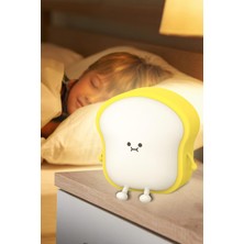 Dokunmatik Şarjlı Gece Lambası, Çocuk ve Bebek Odası Için Sıcak Sarı Işık