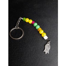 Mryart Lale Figürlü Brezilyan Anahtarlık Yada Çanta Aksesuarı