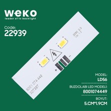 Buzdolabı Iç Aydınlatma Ledi LD56 8001 074 449 307387 2 Çipli