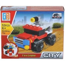 Renkli LEGO Itfaiye Serisi 53 Parça, Çocuklar Için Eğlenceli ve Eğitici Set