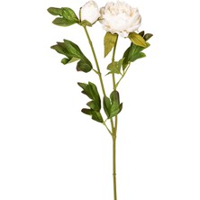 Herdekora Yapay Şakayık Tomurcuklu Beyaz 56 Cm.