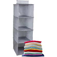 4 Gözlü Dolap Organizer Zebra Model