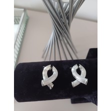 Sarmal Model Metalik Renk Küpe