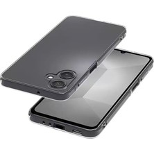 Samsung Galaxy A07 Kılıf Şeffaf Ince Silikon Zr-Spr