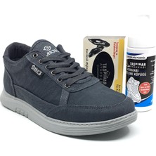 Dakır's Ortopedik Tabanlı Yazlık Erkek Keten Rahat Spor Ayakkabı Bakım Setli Dikişli Taban