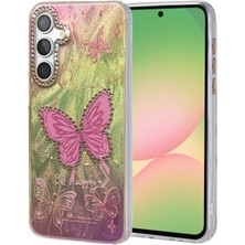 Samsung Galaxy S23 Fe Kılıf Parlak Desenli Taşlı Azn-Blade