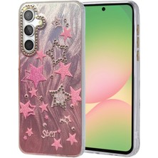 Samsung Galaxy S23 Fe Kılıf Parlak Desenli Taşlı Azn-Blade