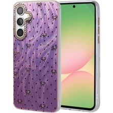 Samsung Galaxy A34 5g Kılıf Parlak Desenli Taşlı Azn-Blade