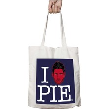 I Love Pie Dean Winchester Supernatural Iki Tarafı Kalıcı Baskılı Yıkanabilir Çanta