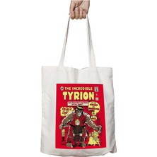 The Incredible Imp Tyrion Lannister Game Of Thrones Iki Tarafı Kalıcı Baskılı Yıkanabilir Çanta