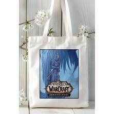 World Of Warcraft Oyun Baskılı Omuz Çanta Kişiye Özel Model 14