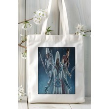 Assassin's Creed Codename Jade Mobil Oyun Baskılı Omuz Çanta Çift Tafaflı Baskı Kişiye Özel 4