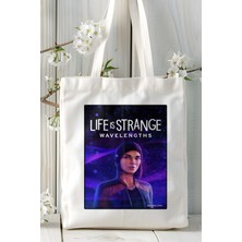 Life Is Strange Mobil Oyun Baskılı Omuz Çanta Çift Tafaflı Baskı Kişiye Özel 7