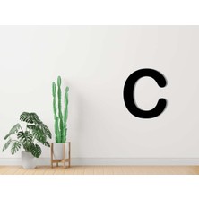 Şık Ahşap Duvar Harfleri, Tamamlanabilir ve Lazer Kesim, Isim Yazımı Için