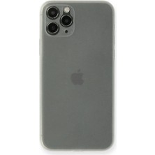 iPhone 11 Pro Kılıf Pp Ultra Ince Kapak - Beyaz