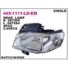 DEPO-445-1111L-LD-EM - On Far Sol Elektrıklı Seat Ibıza 99- / Cordoba 99- (Stella-Teklı Far)