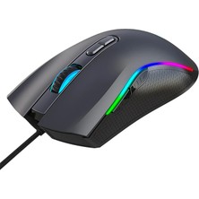 Hxsj A869 7200DPI Ayarlanabilir Rgb Işık Gaming Oyuncu MOUSE-(1903)