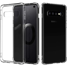 Ally Sm Galaxy S10 Anti-Drop Darbe Emici Silikon KILIF-(1903)