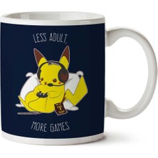 Pokemon Pikachu Keep Gaming Adults Iki Tarafı Baskılı Kupa Bardak