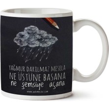 Yağmur Darılmaz Iki Tarafı Baskılı Kupa Bardak