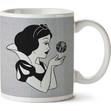 Snow White Death Star Plans Star Wars Rogue One Iki Tarafı Baskılı Kupa Bardak